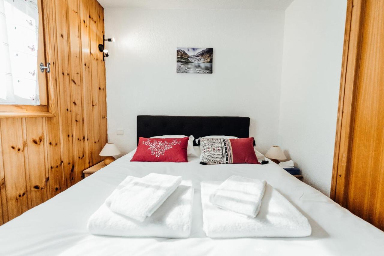Charming Apartment With Balconies 5Min From The Bettex Gondola Saint-Gervais-les-Bains Ngoại thất bức ảnh