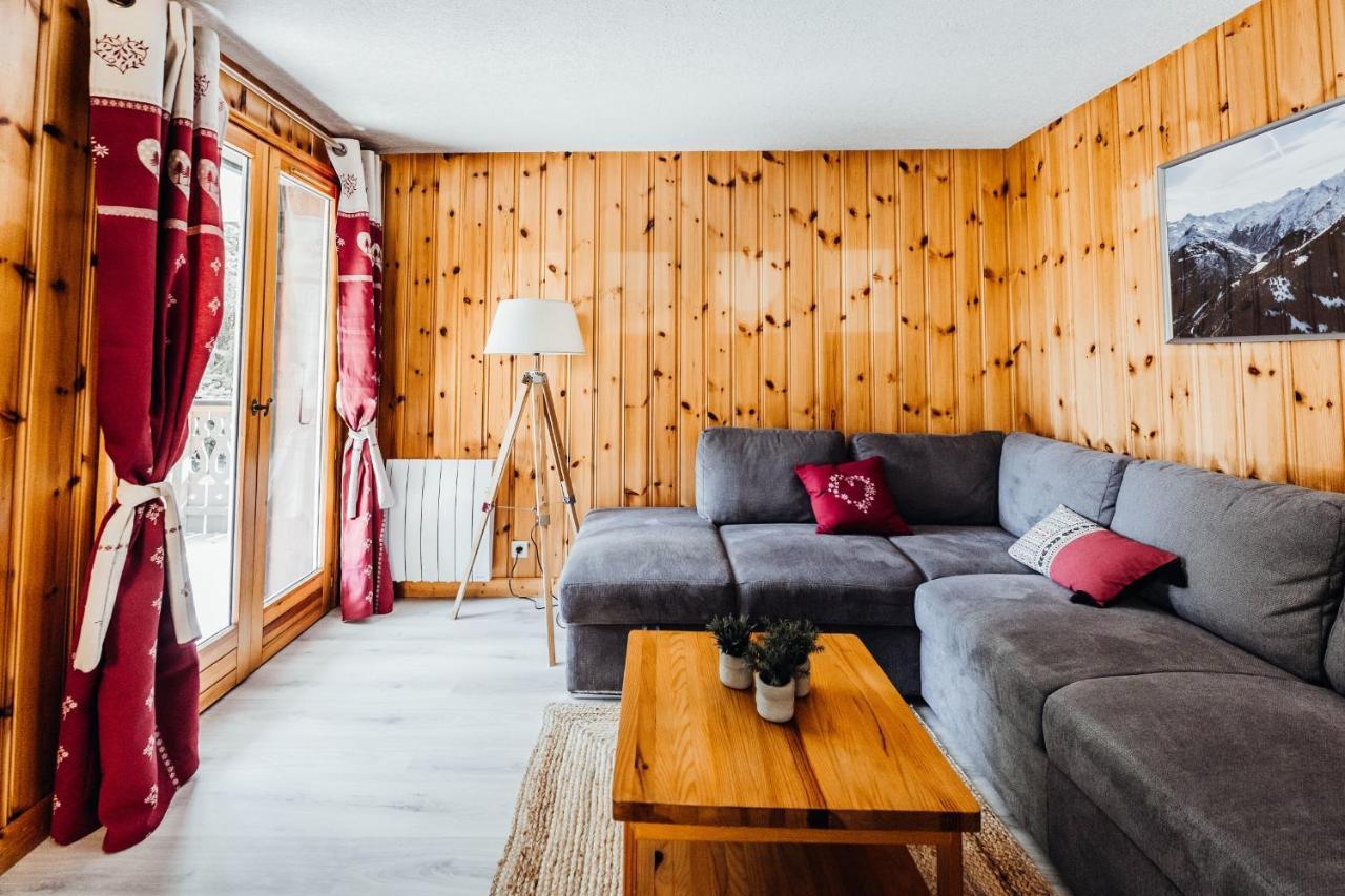 Charming Apartment With Balconies 5Min From The Bettex Gondola Saint-Gervais-les-Bains Ngoại thất bức ảnh